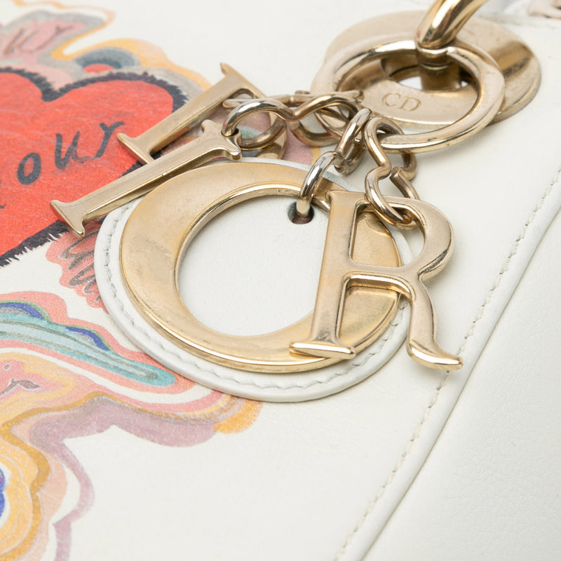 DiorAmour Niki De Saint Phalle Mini Calfskin Lady Dior - Image 8