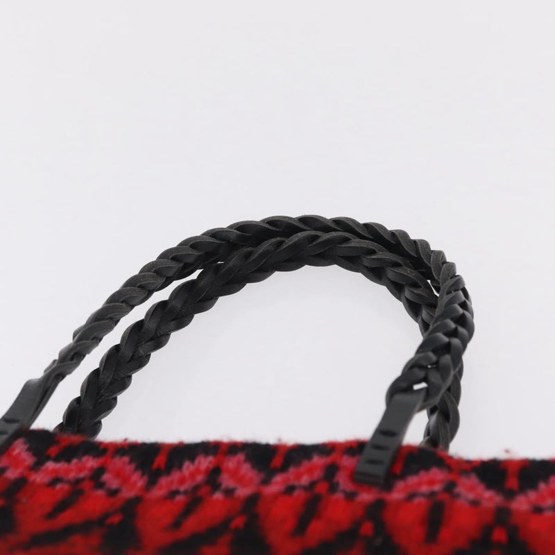 Fendi Vintage Wool Red Bag