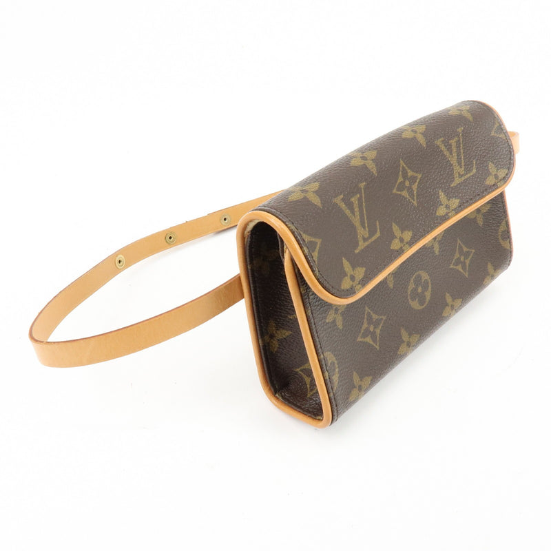 Louis Vuitton Florentine Waist Monogram Canvas Brown Bag