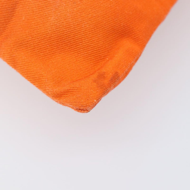 Loewe Paula Drawstring Printed Canvas Orange Bag