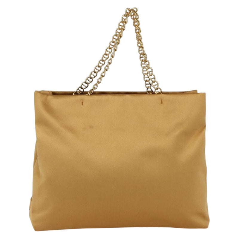 Prada Chain Satin Gold Bag