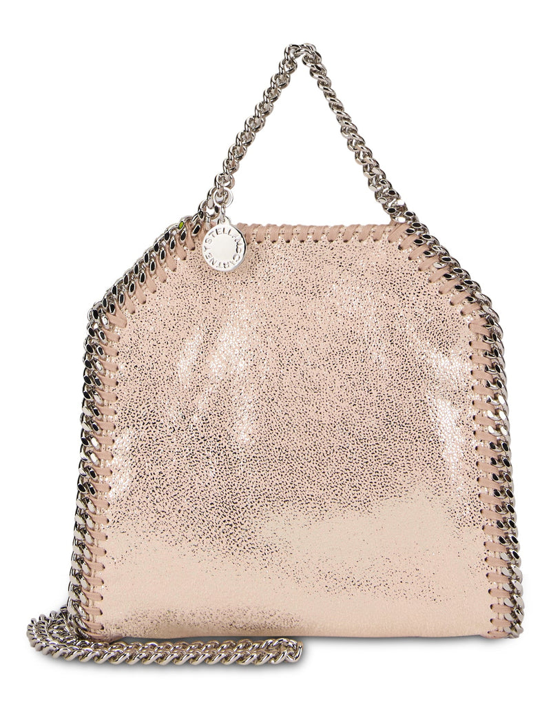 Stella Mccartney Falabella Shoulder Bag — Pink Polyester