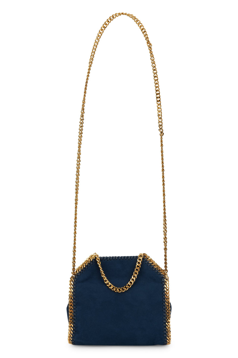 Stella Mccartney Falabella Mini Bag — Navy Polyester