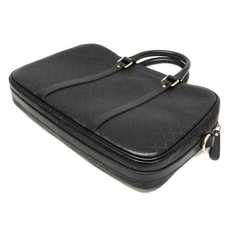 Gucci Bright Convertible Diamante Leather Black Bag