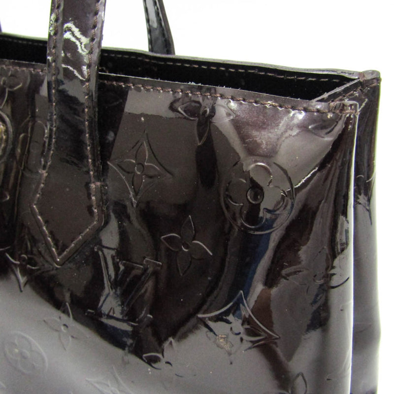 Louis Vuitton Wilshire Monogram Vernis Burgundy Patent_leather Bag