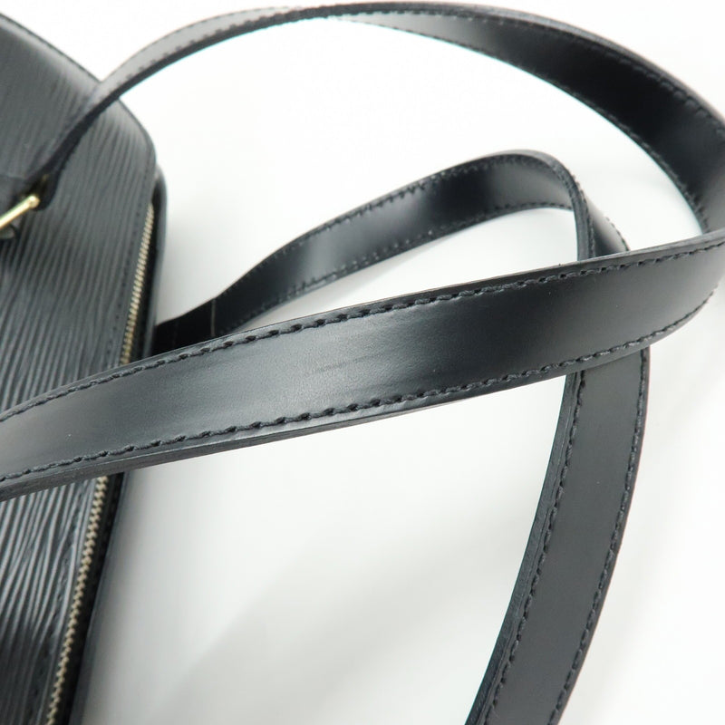 Louis Vuitton Soufflot Epi Leather Black Bag
