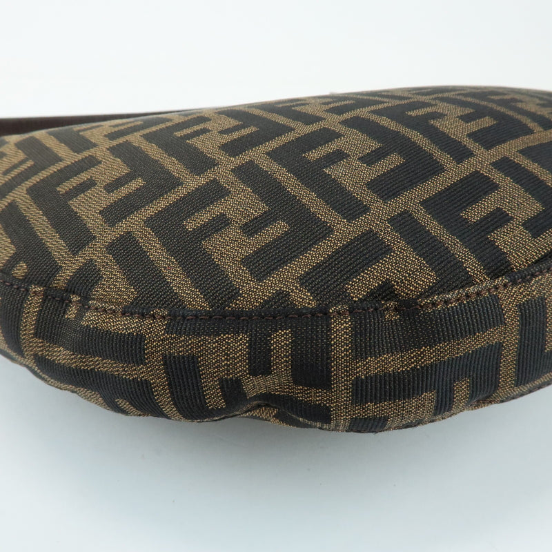 Fendi Flap Hobo Zucca Canvas Brown