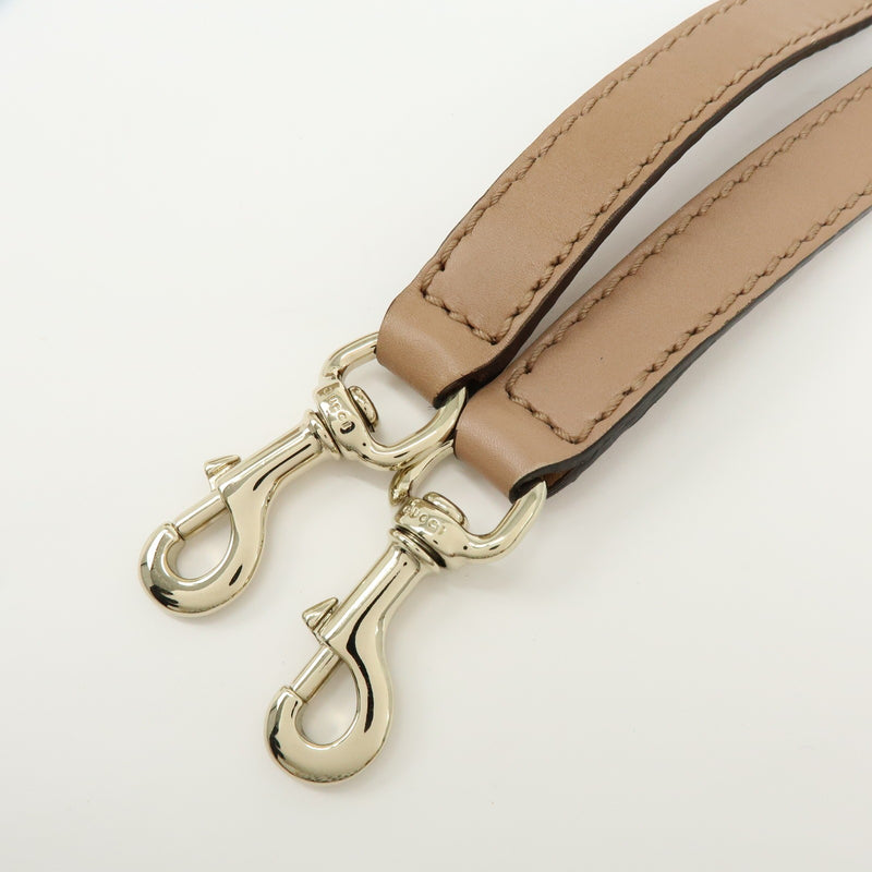 Gucci Sukey Diamante Canvas With Leather Beige Bag