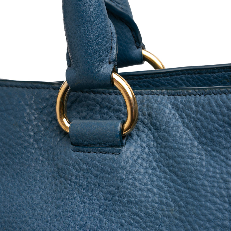Vitello Daino Open Convertible Tote - Image 8