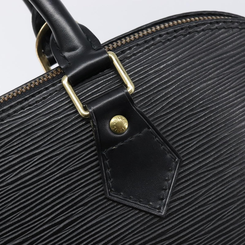 Louis Vuitton Alma Epi Leather Black Bag