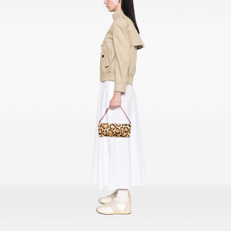 Pony Hair Animal Print Handbag - Image 6