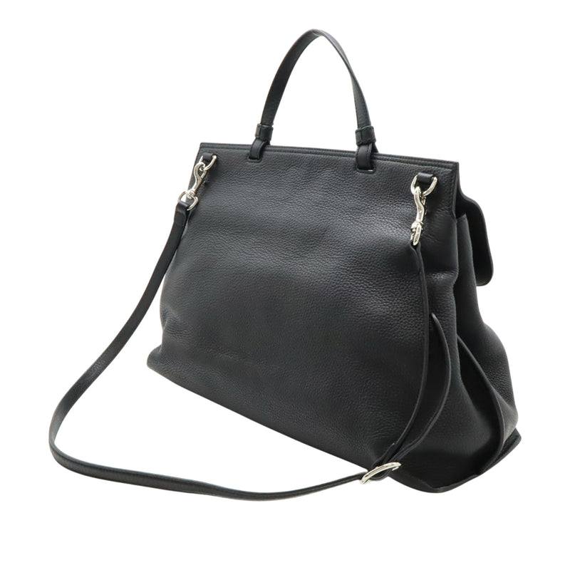 Large Calfskin Bamboo Daily Satchel - Image 2