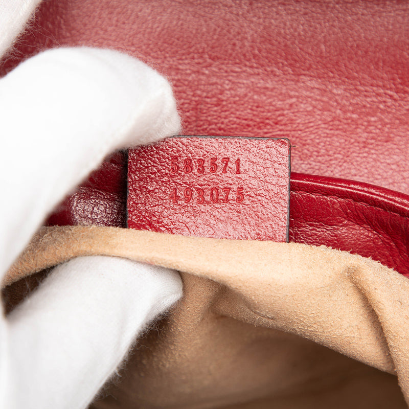 GG Marmont Matelasse Leather Torchon Top Handle Bag - Image 6