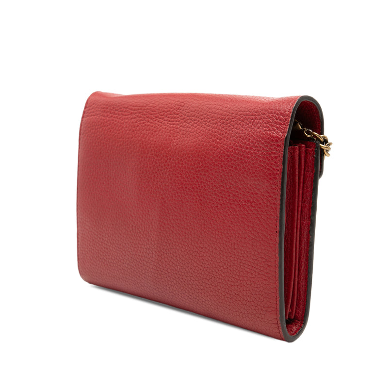 GG Marmont Leather Wallet on Chain - Image 2