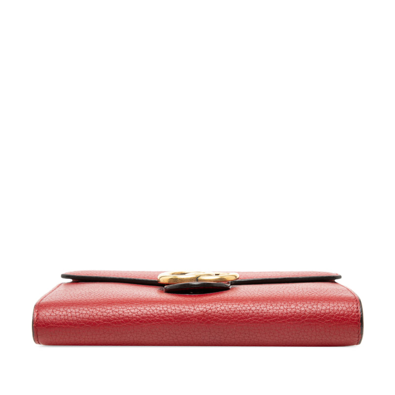 GG Marmont Leather Wallet on Chain - Image 3