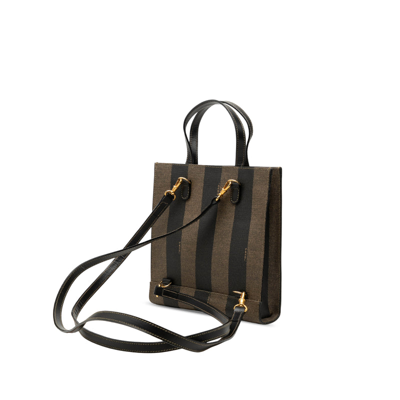 Mini Pequin Coated Canvas Convertible Backpack - Image 2