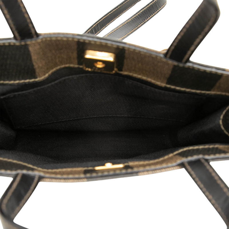 Mini Pequin Coated Canvas Convertible Backpack - Image 4