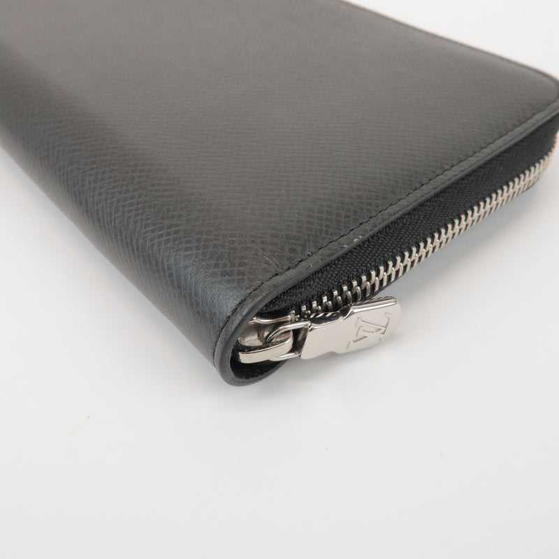 Louis Vuitton Zippy Organizer Taiga Leather Black Accessory