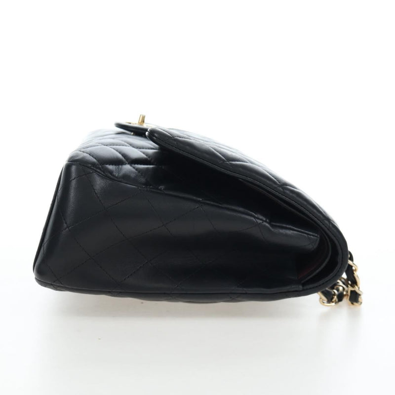 Chanel Classic Timeless Double Flap Quilted Caviar Black Leather Bag