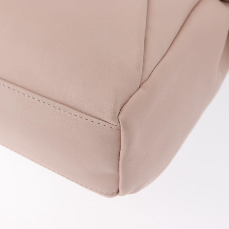 Salvatore Ferragamo Vala Leather Pink Bag