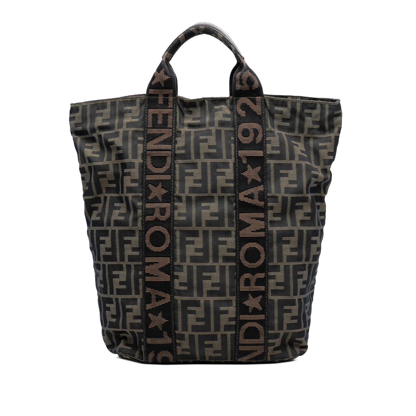 Zucca Canvas Roma 1925 Shopping Tote - Image 1