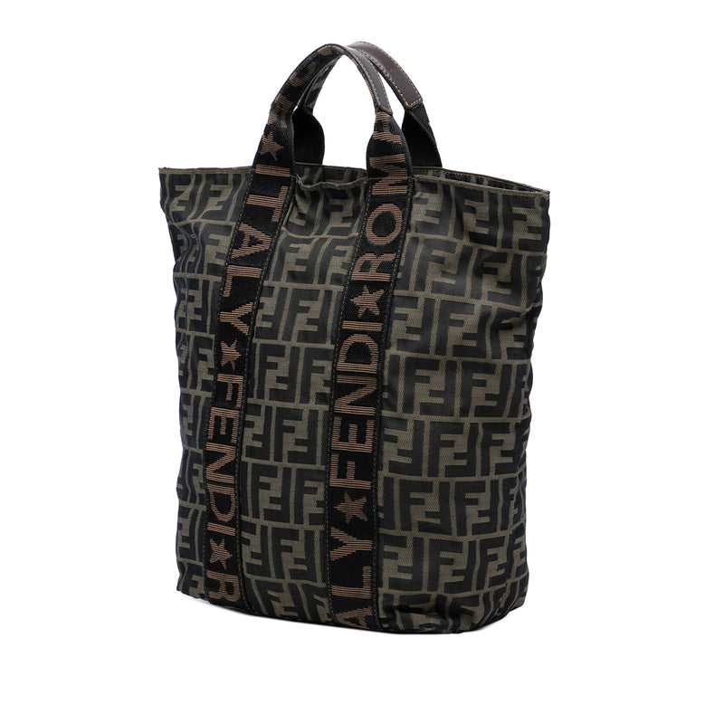 Zucca Canvas Roma 1925 Shopping Tote - Image 2