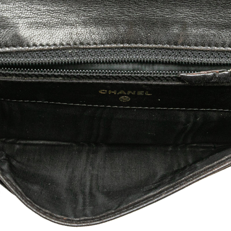CC Caviar Trifold Wallet - Image 5