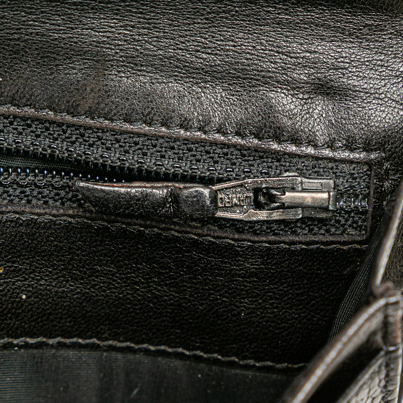 CC Caviar Trifold Wallet - Image 9