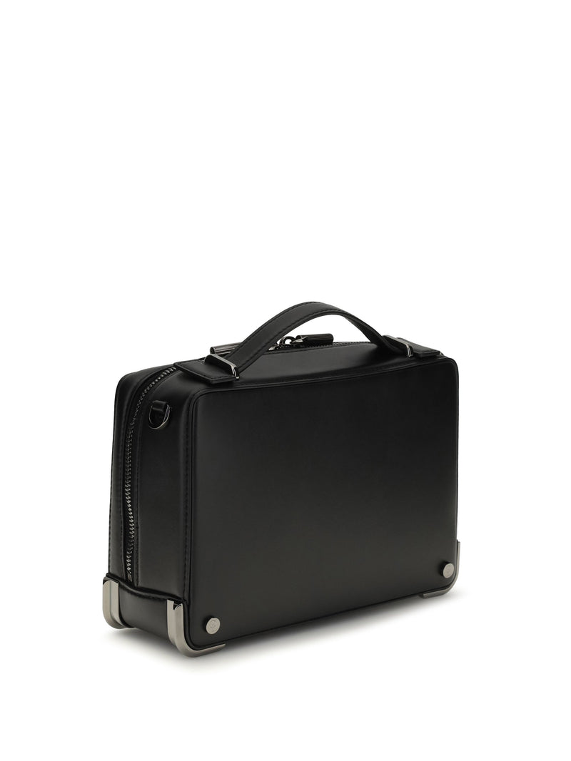 Christian Louboutin Briefcase — Black Calf Leather Bos Taurus Bag