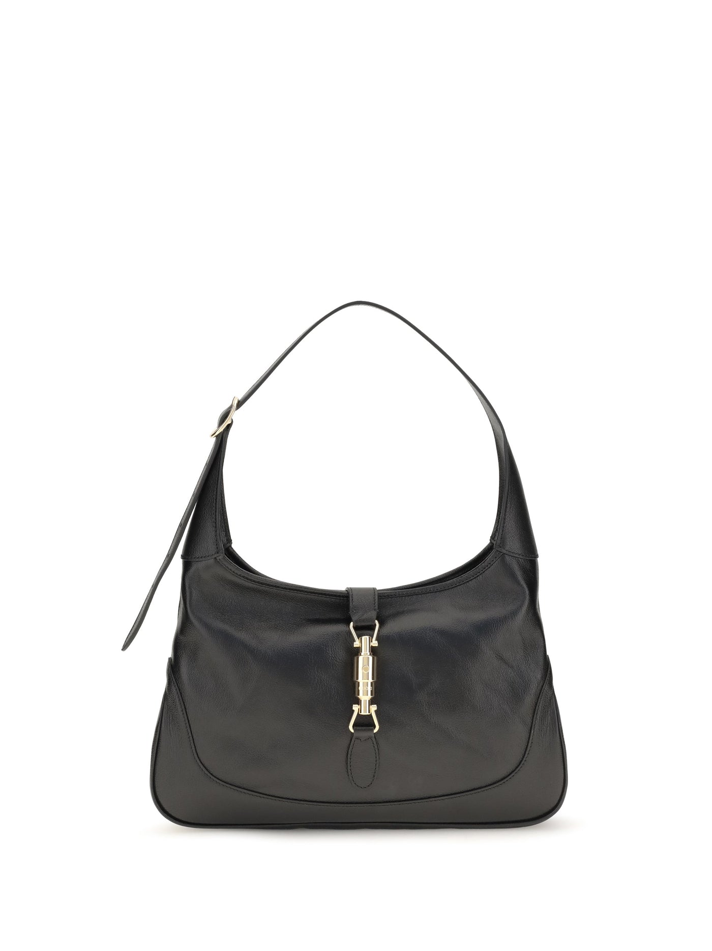 Gucci Jackie 1961 Shoulder Bag — Black Calf Leather