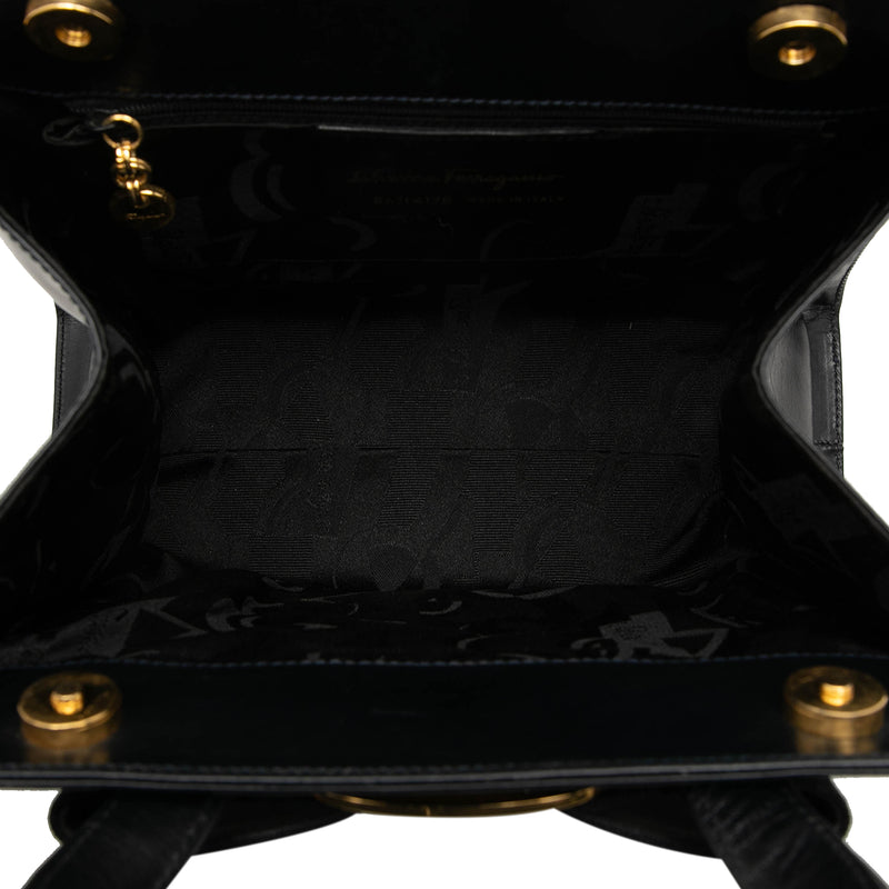 Leather Vara Bow Satchel - Image 4