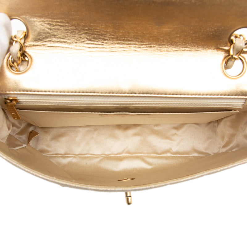 New Travel Line Medium Metallic Nylon Single Flap - Image 4