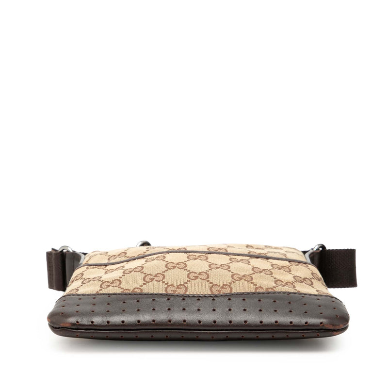 Small GG Canvas Perforated Crossbody - Image 3