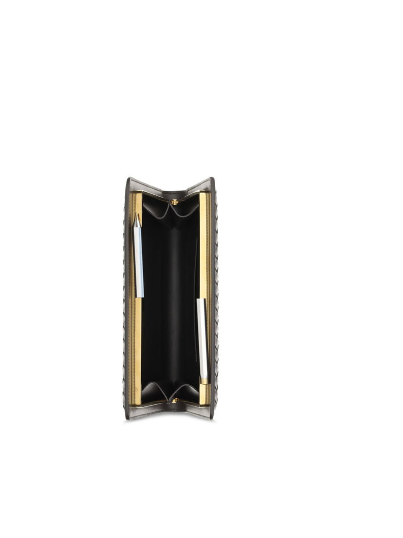 Bottega Veneta Wallet — Espresso Lambskin Leather & Purses