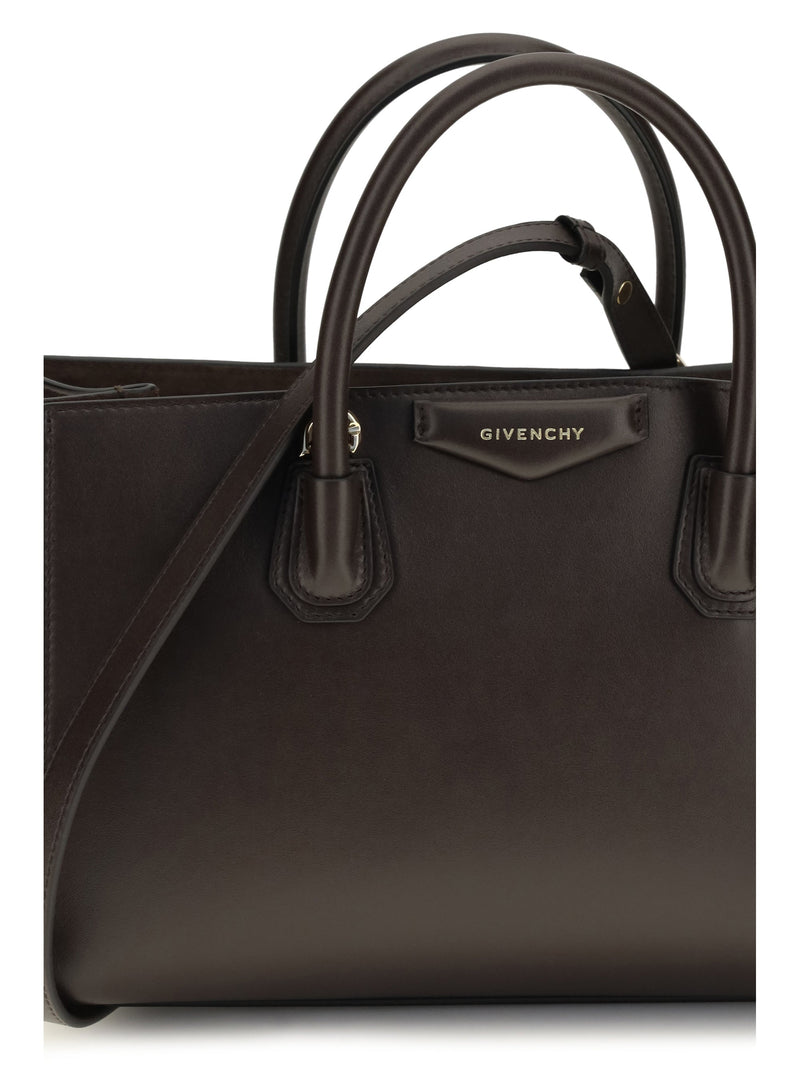 Givenchy Antigona Shoulder Bag — Black Calf Leather Bos Taurus