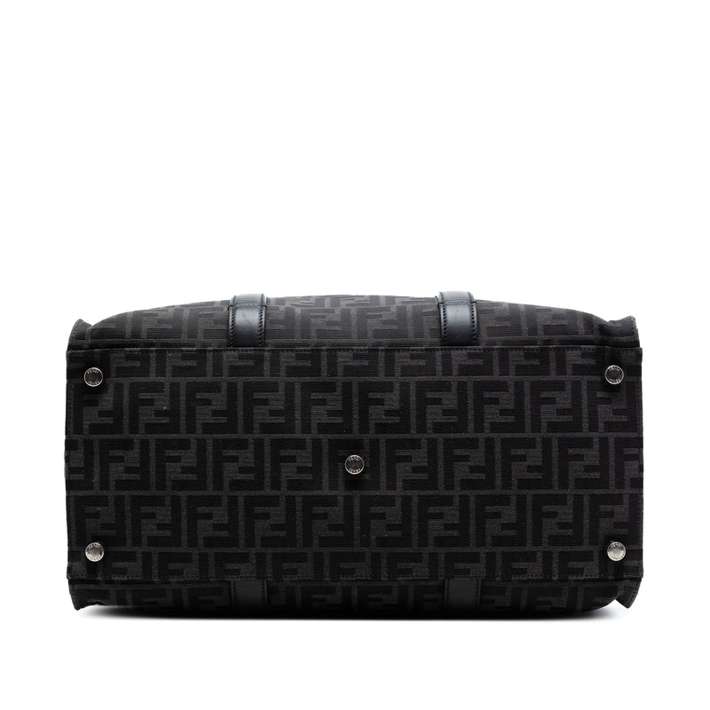 Large Zucca Jacquard Shopper Tote - Image 3