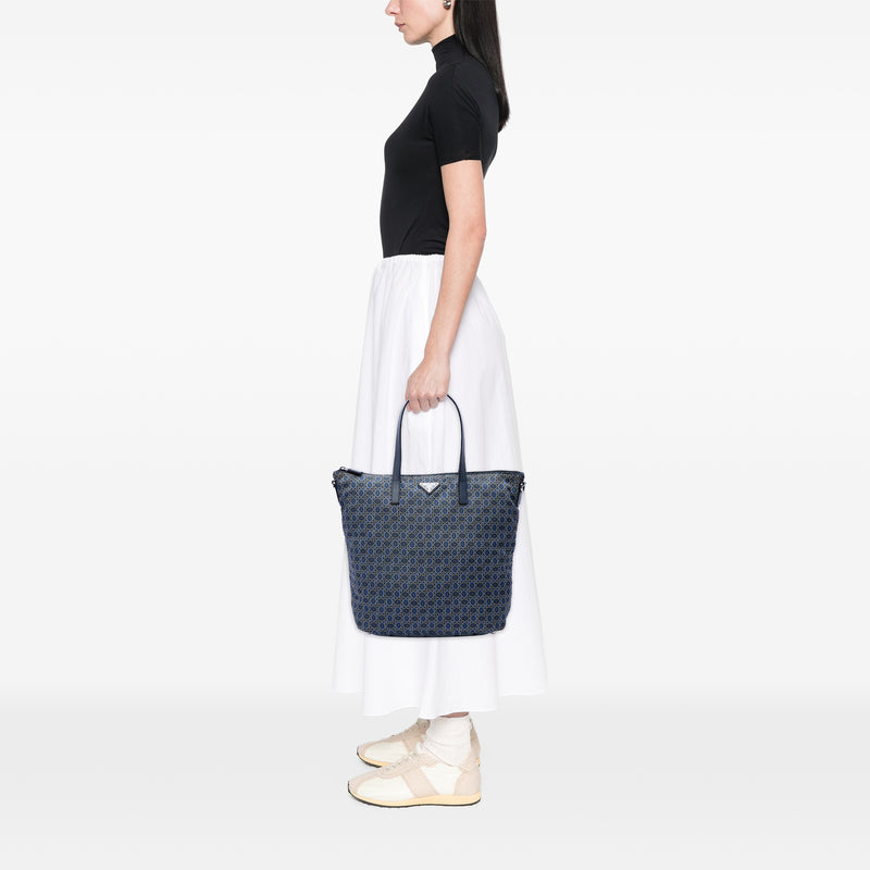 Tessuto Floral Stampato Satchel - Image 6