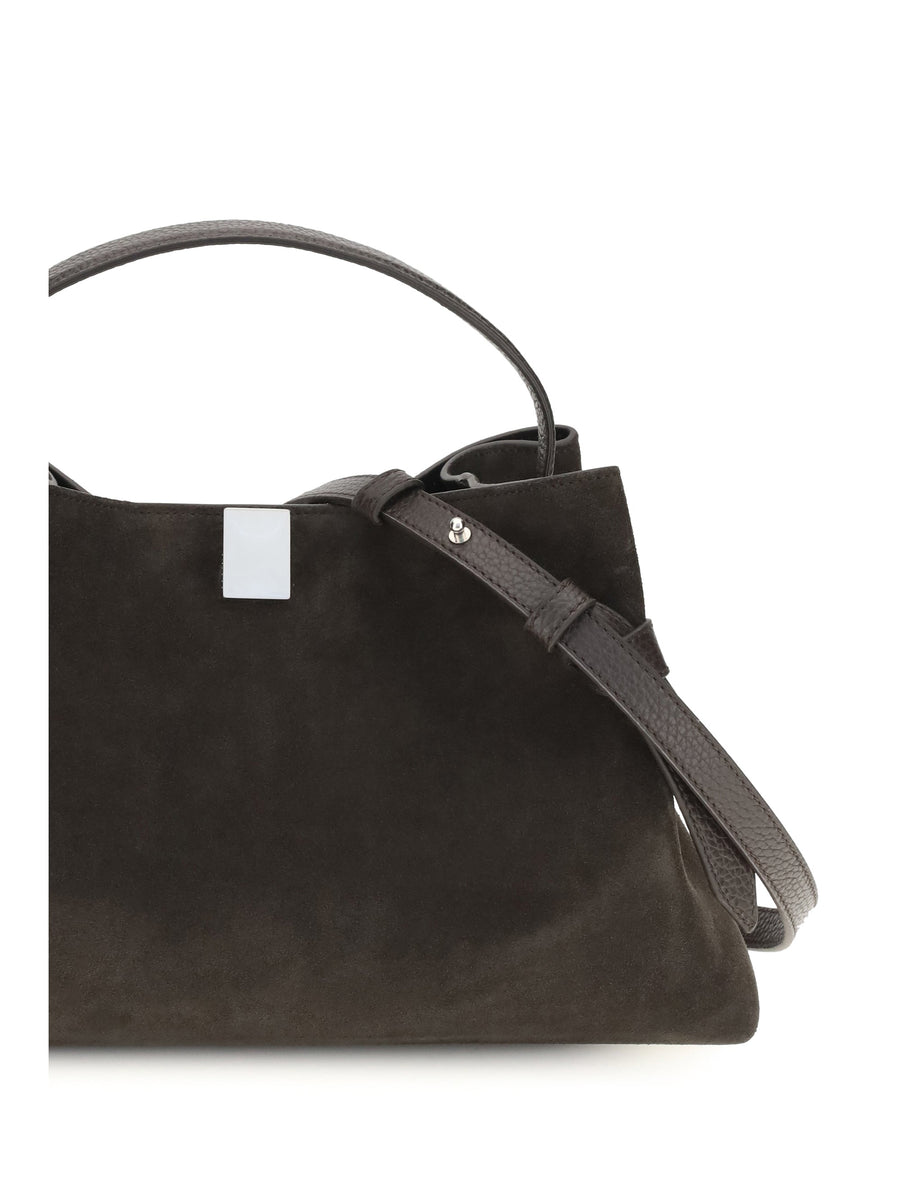 Yuzefi Gyoza Shoulder Bag — Brown Calf Leather