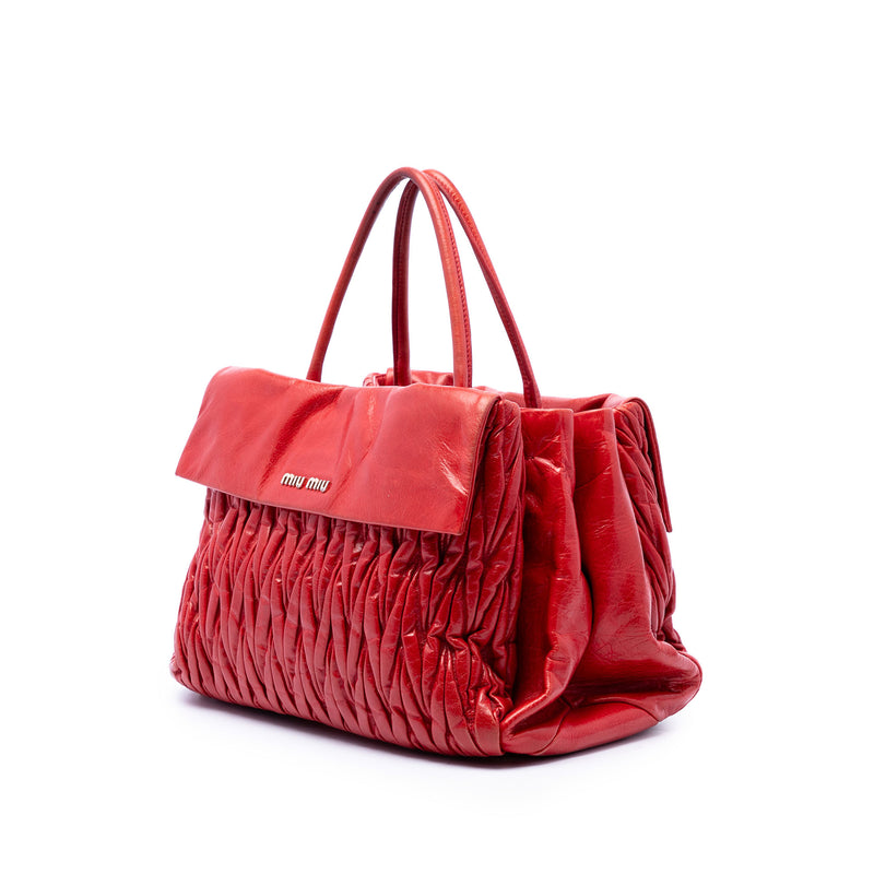Matelasse Nappa Lux Bauletto Convertible Handbag - Image 2