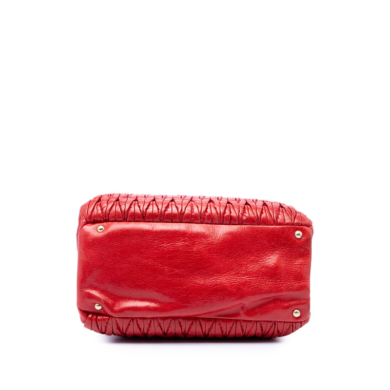 Matelasse Nappa Lux Bauletto Convertible Handbag - Image 3