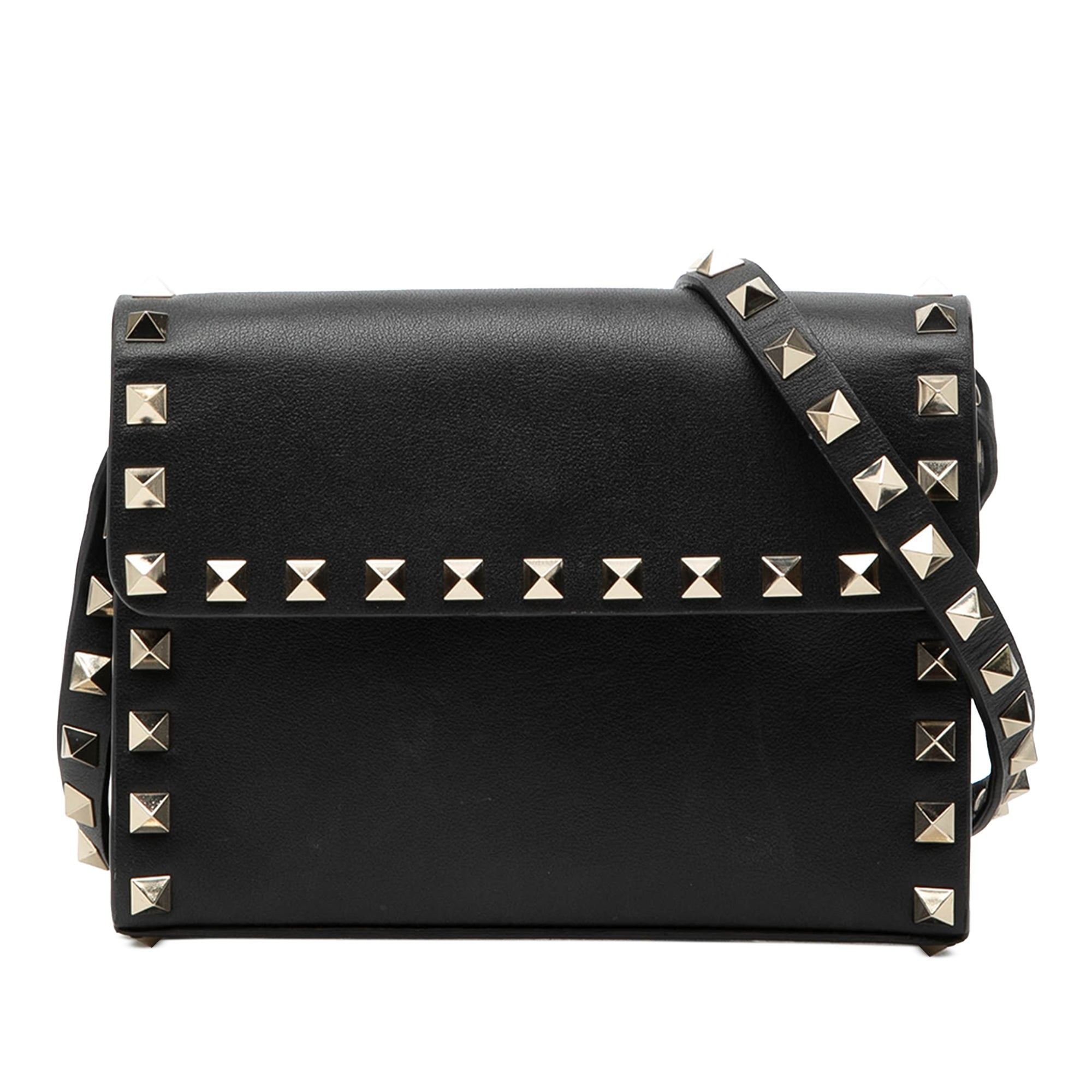 Mini Leather Rockstud Crossbody · HEWI