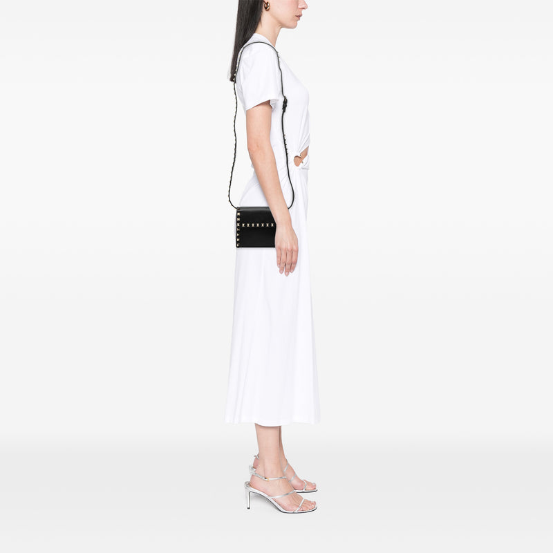 Mini Leather Rockstud Crossbody - Image 6