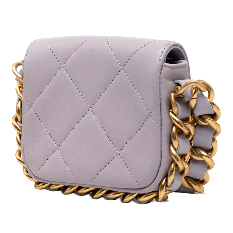 Mini Quilted Calfskin Framing Chain Flap - Image 2
