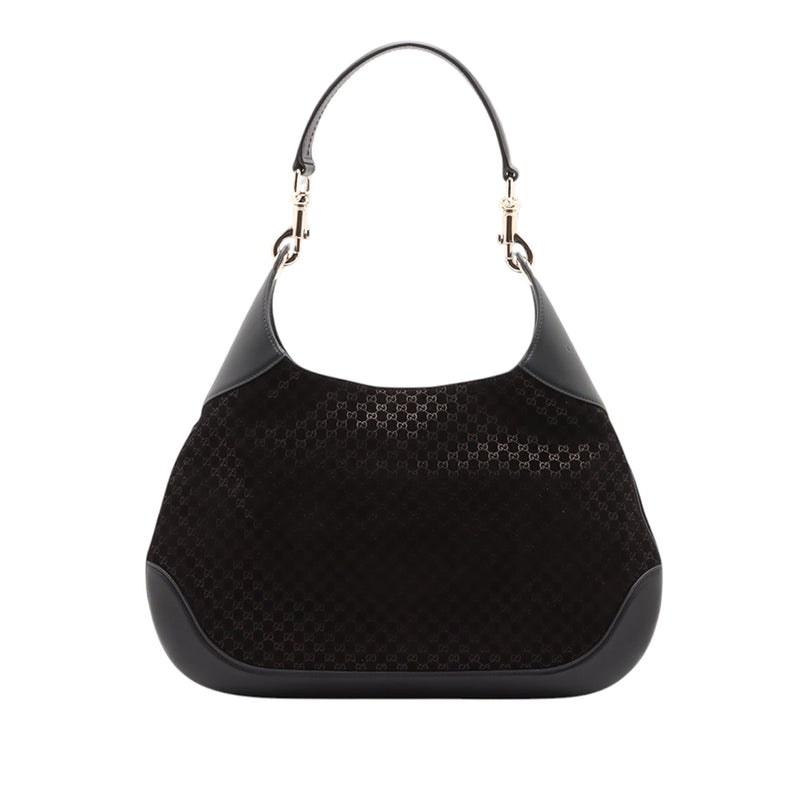 Medium Micro GG Suede B Hobo - Image 2