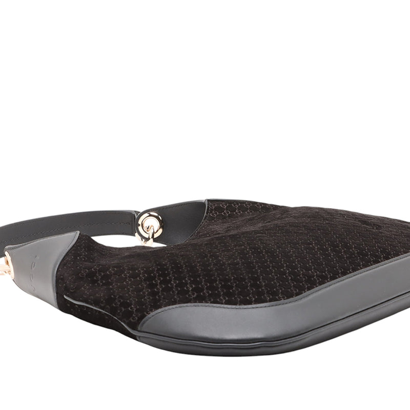 Medium Micro GG Suede B Hobo - Image 3