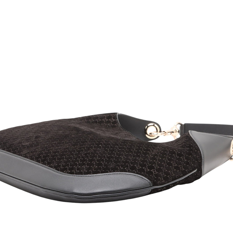 Medium Micro GG Suede B Hobo - Image 4