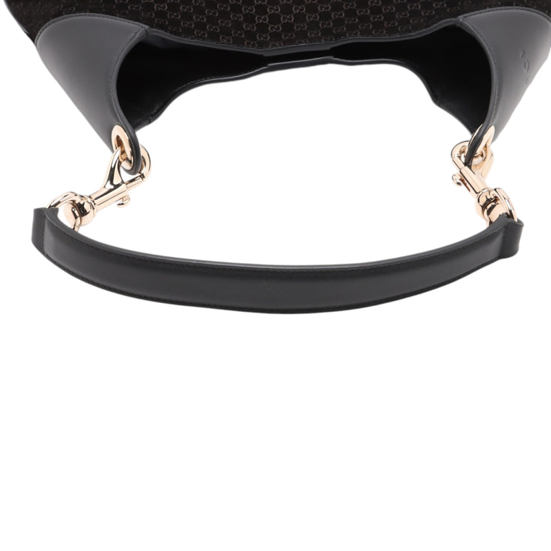 Medium Micro GG Suede B Hobo - Image 9