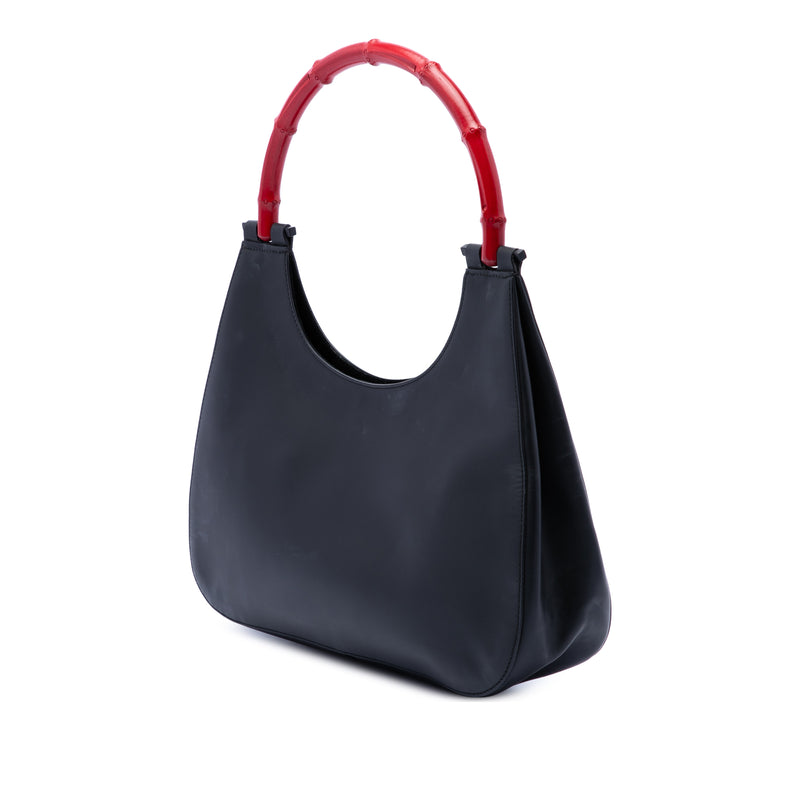 Calfskin Bamboo Handbag - Image 2