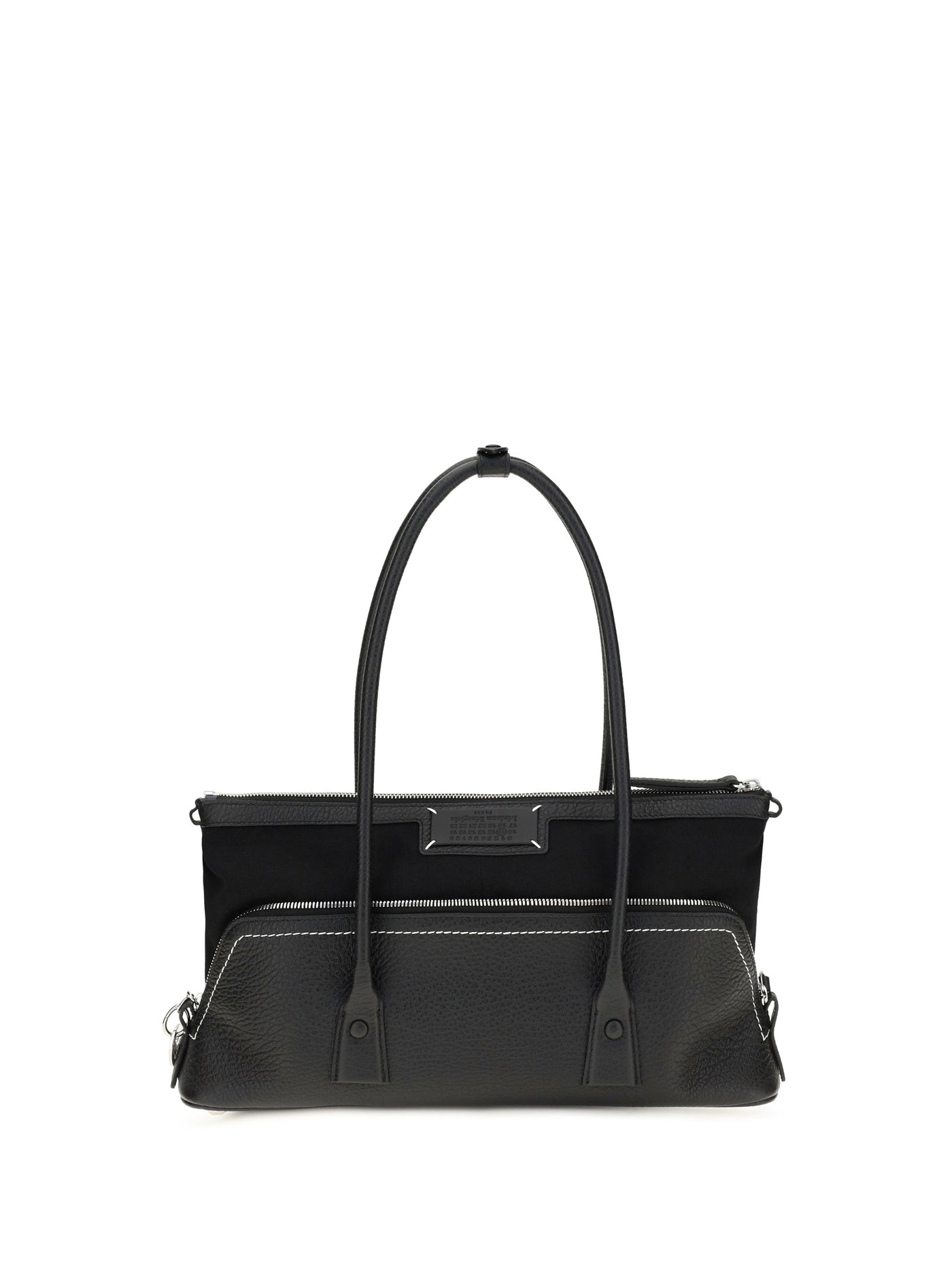 Maison Margiela 5ac Shoulder Bag — Black Calf Leather Bos Taurus