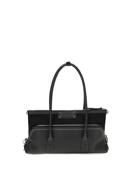 Maison Margiela 5ac Shoulder Bag — Black Calf Leather Bos Taurus